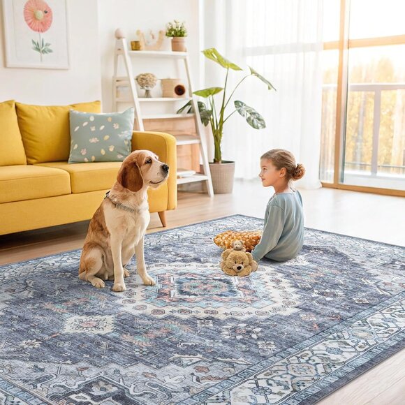 ✨ Area Rugs Living Room Bedroom Soft Plush Bedside Floor Carpet for Farmhouse - Picture 6 of 8